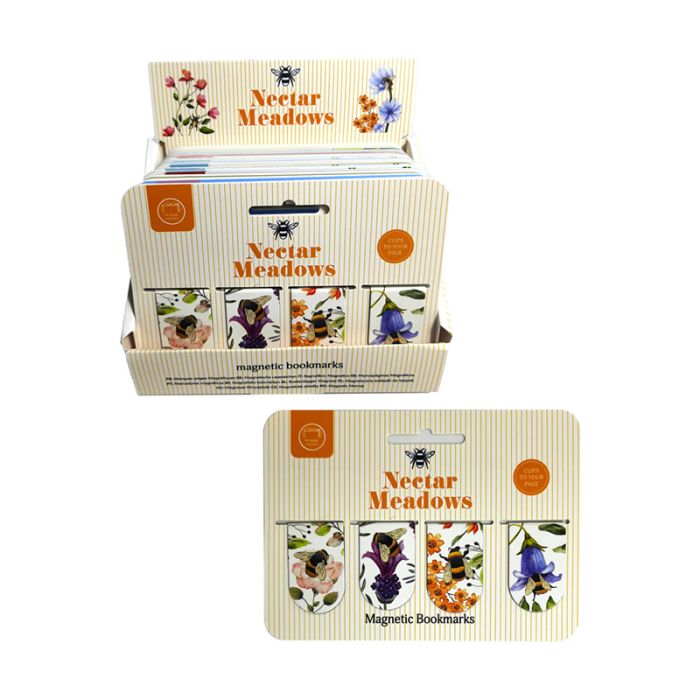 Nectar Meadows Magnetiskt Bokmärke-Set