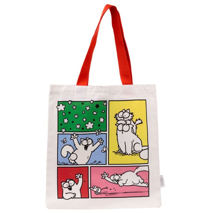 Simon's Cat 2024 Återanvändbar Tote Väska
