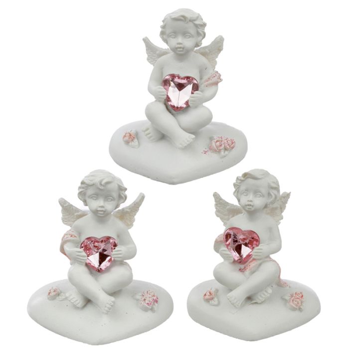 Peace of Heaven Heart of the Rose Kerub Figurin