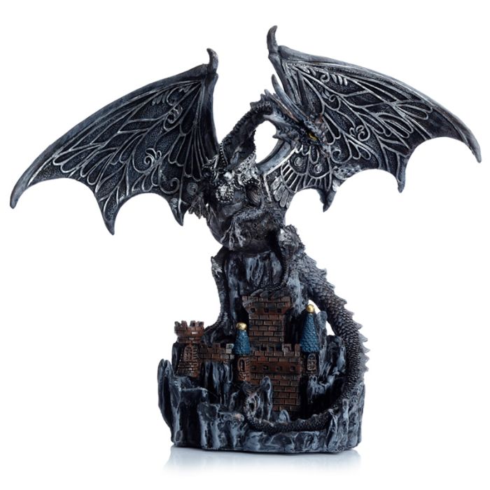 Dark Legends Wings of Magic Silverslott Guardian Drake