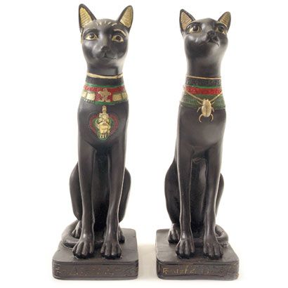 Egyptisk Bast, Svart