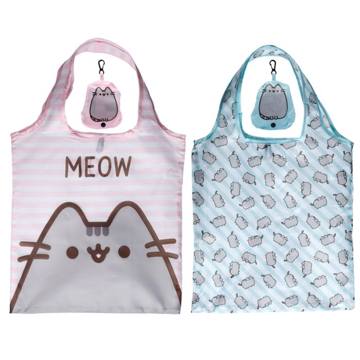 Ihopvikbar Återanvändbar Shoppingväska - Pusheen Katt