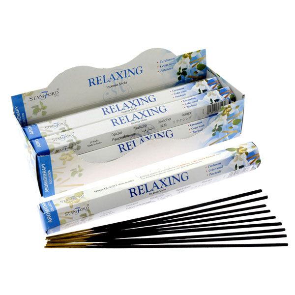 Stamford Hex Aromaterapi Rökelse Stickor - Avslappning 37116