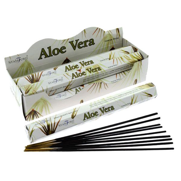 Stamford Premium Hex Rökelse Stickor - Aloe Vera 37108