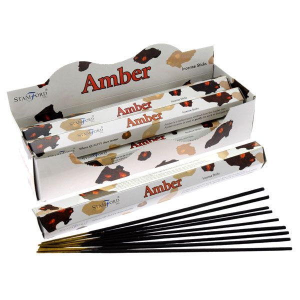 Stamford Premium Hex Rökelse Stickor - Amber 37111