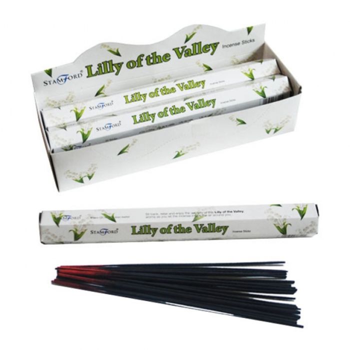 37311 Stamford Premium Hex rökelse stickor - Lily of the Valley