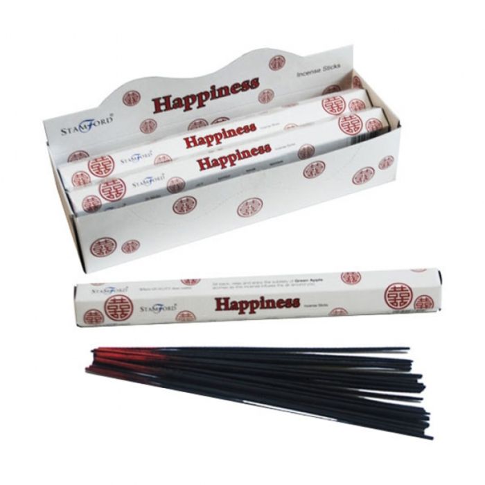 37511 Stamford Premium Hex Rökelse Stickor - Happiness