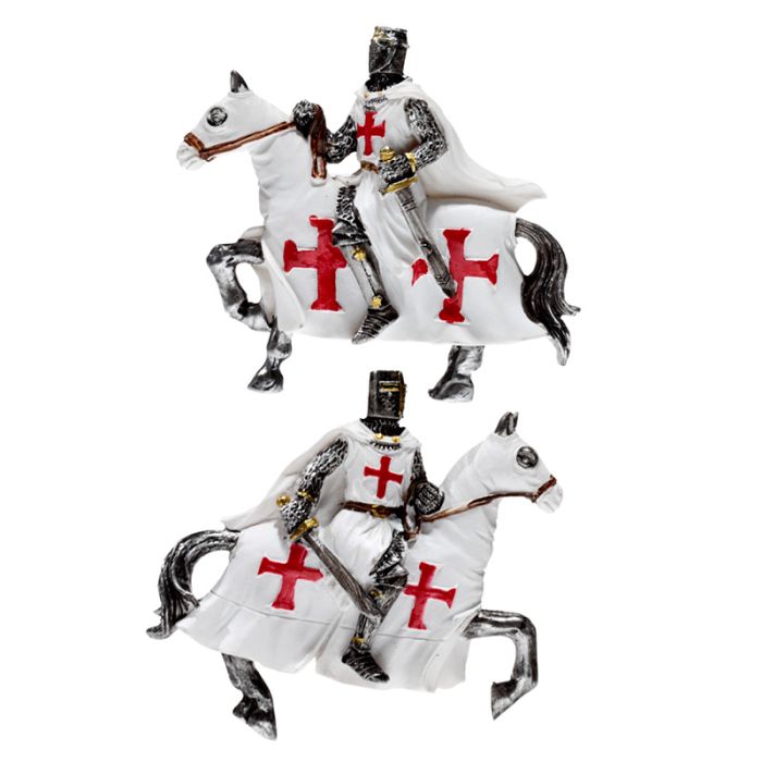 Defender Korstågsriddare på Hästrygg Magnet