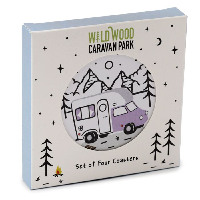 Wildwood Caravan Husvagn 4-Pack Underlägg