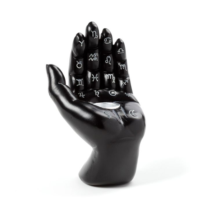 Mantrisk Hand/Tarot Handflata Rökelsebrännare för Koner