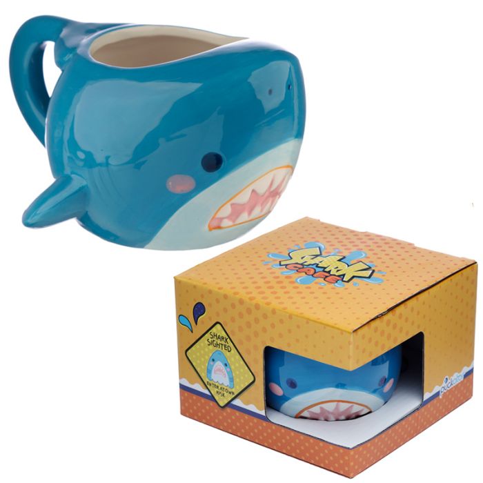 Shark Cafe Hajhuvud Mugg