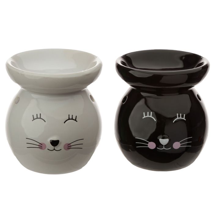 Eden Katt Aromalampa i Keramik