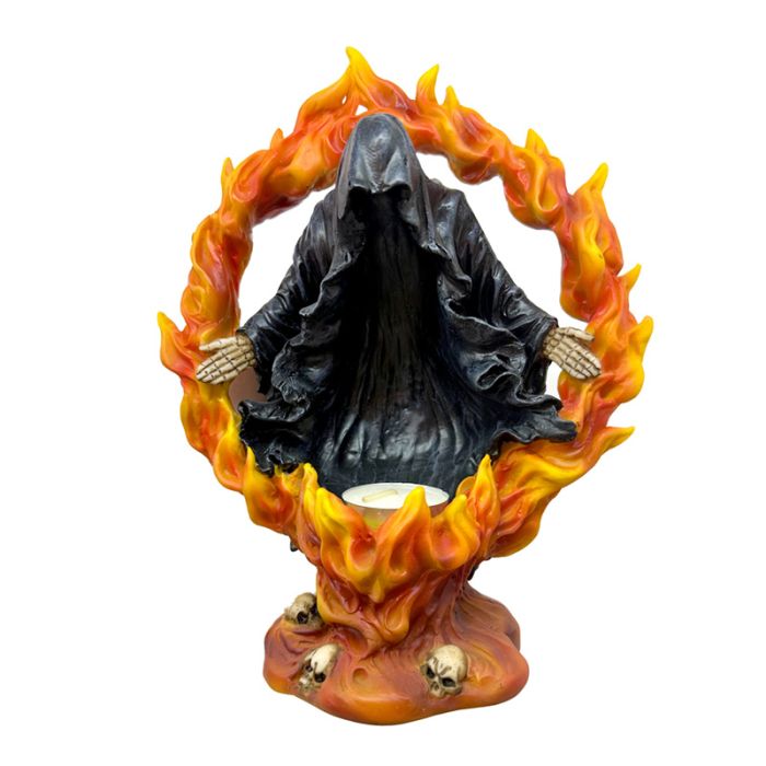 The Reaper of Death Ring of Fire Värmeljushållare