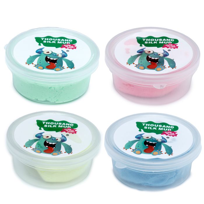 Självlysande Monster Mud Slime