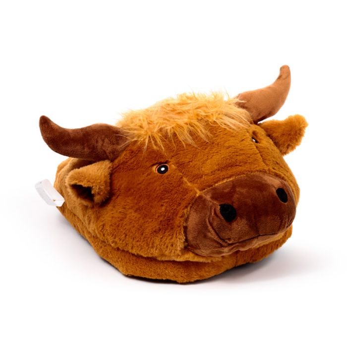 Highland Coo Stor Toffla Fotvärmare