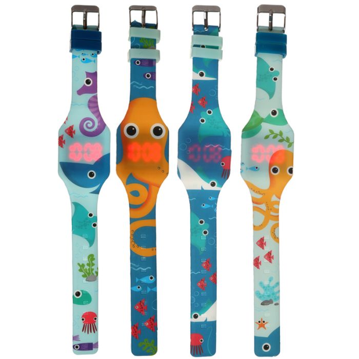 Splosh Sealife Digitalklocka i Silikon