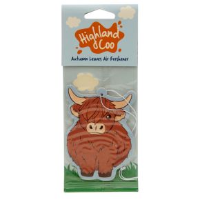 Höstlöv Highland Coo Ko Luftfräschare