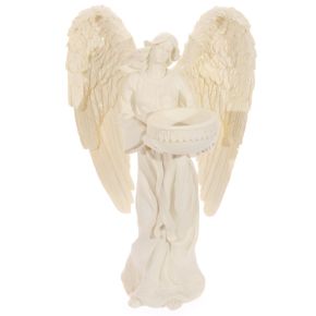 Stående Ängel Statyett Värmeljushållare 23cm