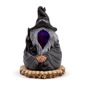 Dark Wizard & Svart Katt LED Rökelsehållare för Koner