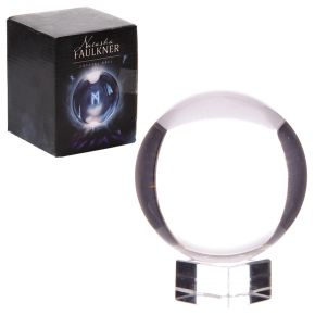 Kristallkula med Glasställ & Presentask 7.5cm