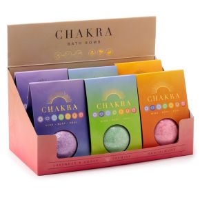 Chakra Badbomber i Presentlåda