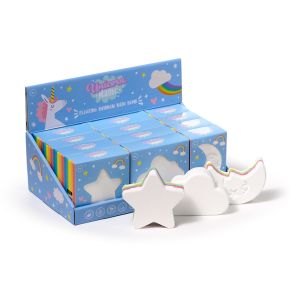Unicorn Magic Enhörning Regnbåge Flytande Badbomb
