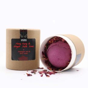 Ylang Ylang & Ingefära Himalayan Salt Botanicals Badbomb Presentset