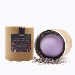 Salvia & Enbär Himalayan Salt Botanicals Badbomb Presentset