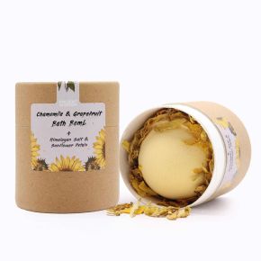 Kamomill & Grapefrukt Himalayan Salt Botanicals Badbomb Presentset
