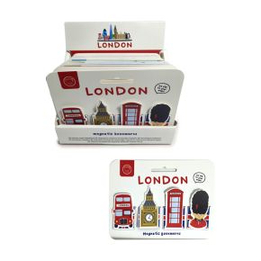 London Souvenir Format Magnetiskt Bokmärke-Set