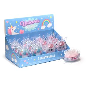 Unicorn Magic Enhörning Formad Glitter Hårborste
