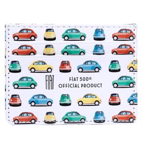 Fiat 500 Retro Tyg Blippskydd RFID Korthållare