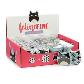 Feline Fine Katt Komprimerad Resehandduk