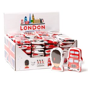 London Icons Komprimerad Resehandduk