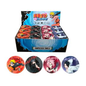 Naruto Komprimerad Resehandduk