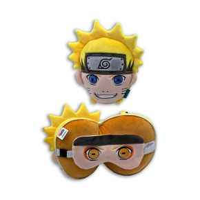 Relaxeazzz Naruto Plysch Resekudde & Ögonmask
