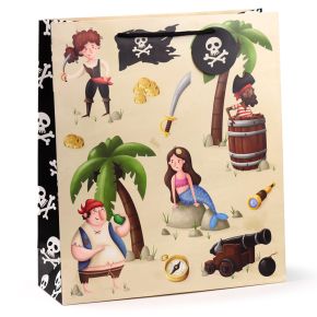 Jolly Rogers Pirater Presentpåse Extra Stor