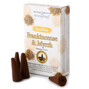 37425 Stamford Backflow Rökelsekoner - Frankincense & Myrrh