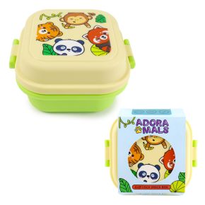 Adoramals Wild Clip Lock Staplad Bento Lunchlåda