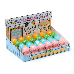 Adoramals Läppbalsam i Mjölkkartongsformad Hållare