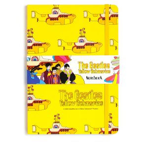 The Beatles Yellow Submarine A5 Anteckningsbok med Återvunnet Papper