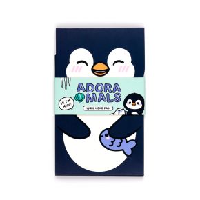 Adoramals Pingvin Flip Open Format Anteckningsblock