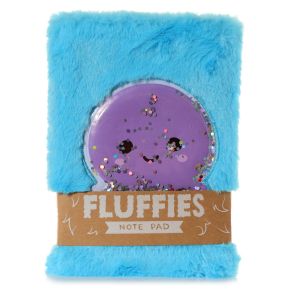 Adoramals Bläckfisk Plysch Fluffies A5 Fodrad Anteckningsbok