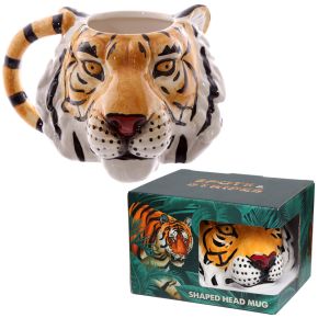 Tiger Huvud Mugg