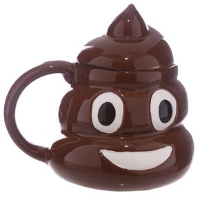 Emotive Mugg - Bajs med Lock Design