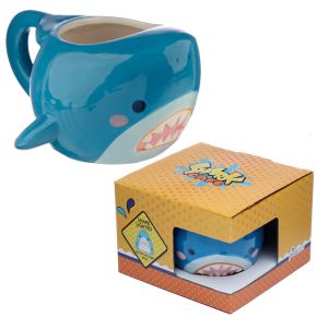 Shark Cafe Hajhuvud Mugg