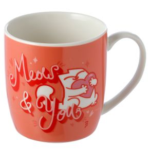 Red Valentine's Simon's Cat Porslinsmugg