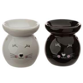 Eden Katt Aromalampa i Keramik
