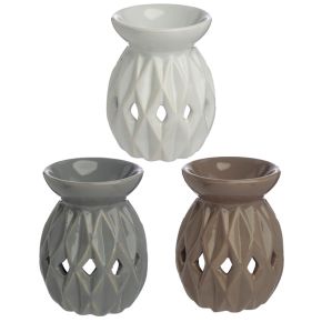 Eden Origami Stil Aromalampa i Keramik för Olja & Vax