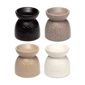 Eden Steneffekt Aromalampa för Olja & Vax med Lotus